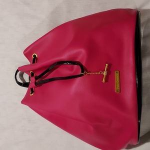 NWOT Women's Juicy Couture Pink/Black Backpack